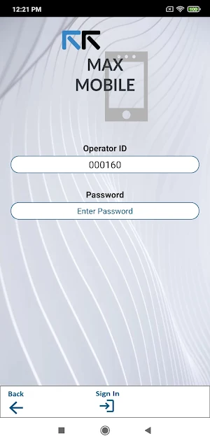 RR MAX Mobile Screenshot 1