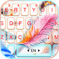 Watercolor Lite Feather Keyboard Theme