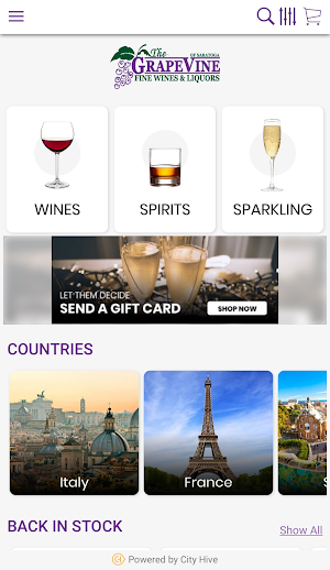 THE GRAPEVINE FINE WINE Screenshot 1