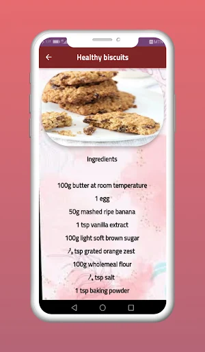 Healthy Sweet Snack Screenshot 0