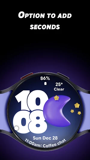 Bold Weather - Watch face Screenshot 2