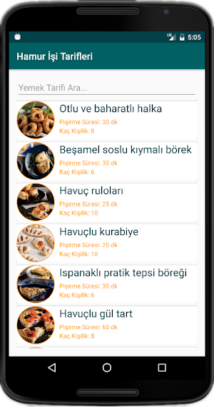 İnternetsiz Hamur İşi Tarifleri Screenshot 1