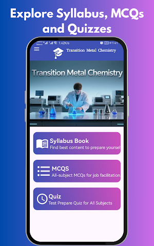 Transition Metal Chemistry Screenshot 1