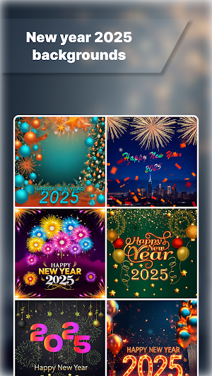 New Year 2025 Photo Frame Screenshot 2
