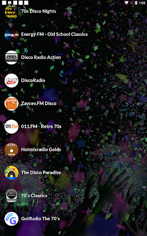 70s Music Radio Stations Screenshot 3