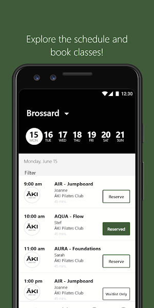 ĀKI Pilates Club Screenshot 2