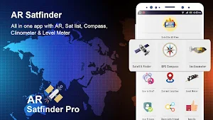 Satfinder ( Inclinometer) Analog Gyro compass Screenshot 0