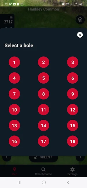 Clere Golf EG App Screenshot 2