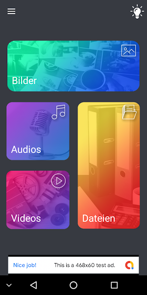 Fotos und Videos verstecken, Datei Tresor, Tarnung Screenshot 1