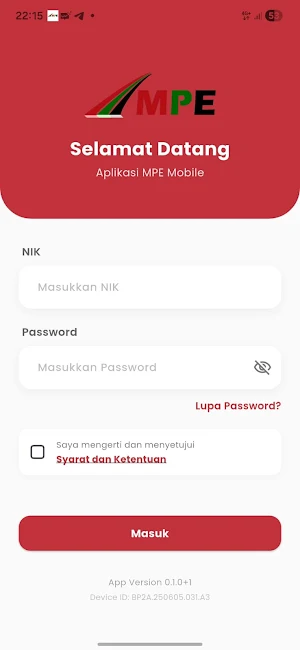 MPE Mobile Screenshot 0