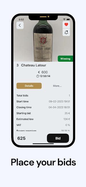 Ampersand Wine Auctions Screenshot 3