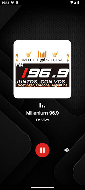 Millenium 96.9 Screenshot 0
