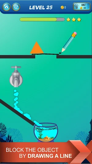 Save The Fish - Physics Puzzle Game Screenshot 2
