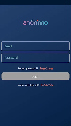 Anonimo - chat app Screenshot 1