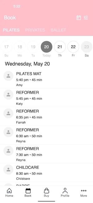 Ballet and Pilates by Victoria Screenshot 1