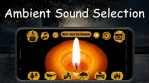 NIGHT CANDLE 🕯️ GUIDED MEDITATION SLEEP Screenshot 0