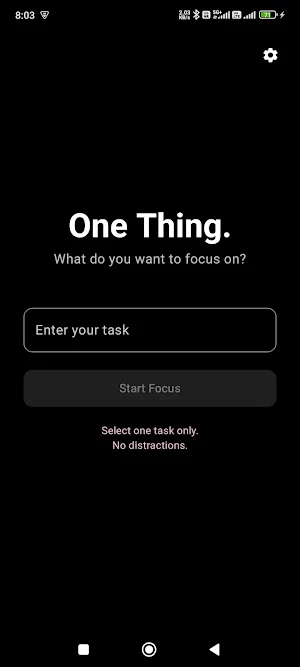 One-Thing Mode Screenshot 3