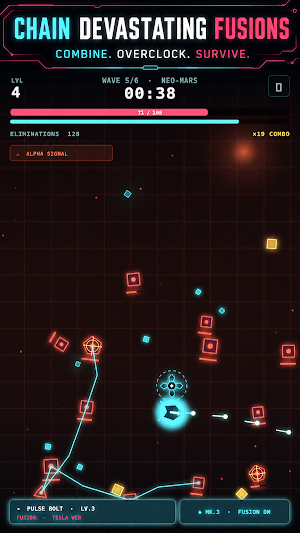CyberPulse: Neon Survivor Screenshot 1
