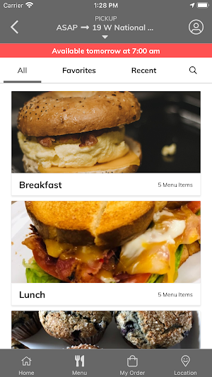 Cafe 19 Screenshot 1