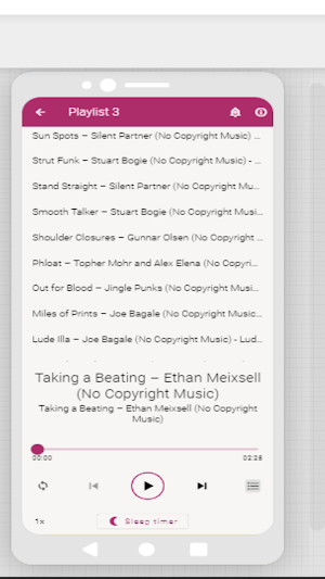 Audio Library Album 3 Screenshot 2
