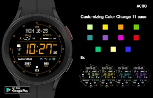 ACRO Enegy Fit Rev watchface Screenshot 3