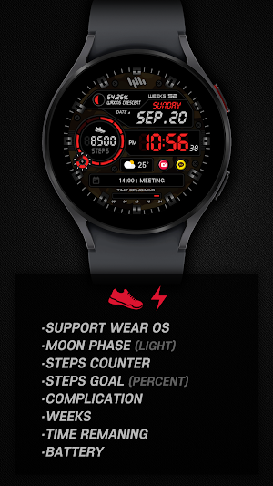 SamWatch Military W Digital Screenshot 1