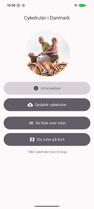 Cykelruter i Danmark Screenshot 0