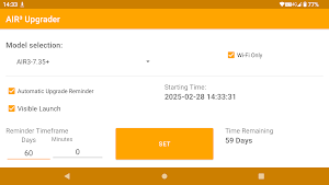 AIR³ Upgrader Screenshot 1