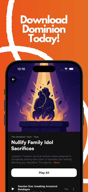Dominion: Spiritual Prayers Screenshot 0