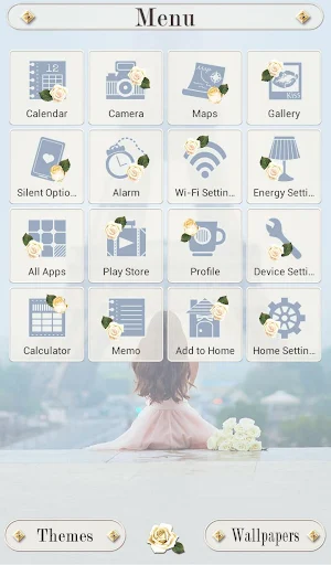 Paris & Girl Theme Screenshot 2