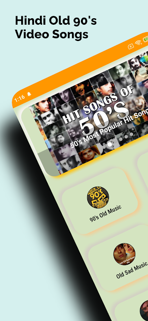 Hindi Old 90's Video Songs Screenshot 0