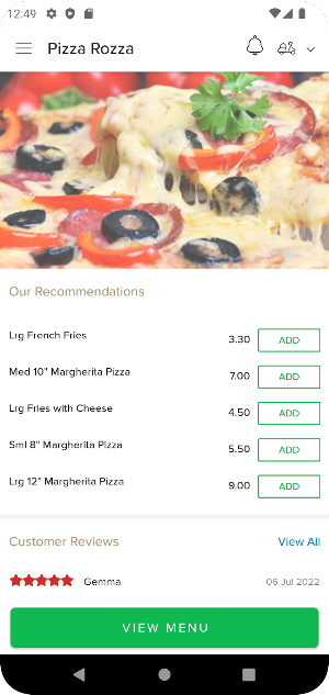 Pizza Rozza Screenshot 2