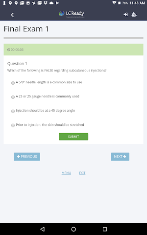 Paramedic Pharmacology Review Screenshot 3