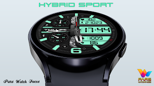 Hybrid Sport Watch Face Screenshot 3
