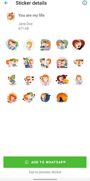 Couple Goals Stickers Screenshot 1