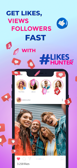 Likes Hunter Screenshot 1