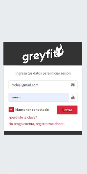 greyfit Screenshot 0