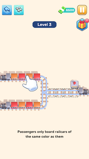 Railcar Sort Screenshot 1