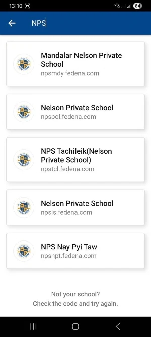 NPS - Nelson Private School Screenshot 1