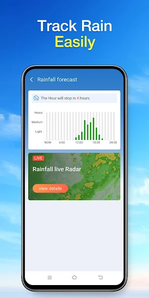 Daily Weather Alarm - Radar Screenshot 1