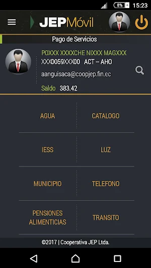JEP Móvil Screenshot 3