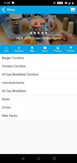 Direct Local Eats Screenshot 2