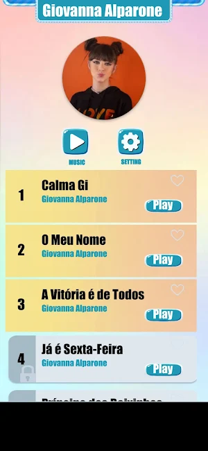 Giovanna Alparone Music Game Screenshot 0