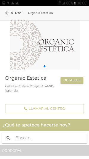 Salón Organic Screenshot 1