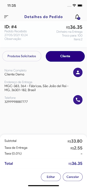 AD Delivery - Estabelecimento Screenshot 2
