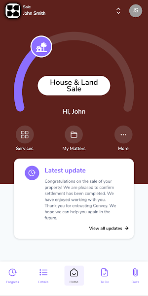 Convey Legal Screenshot 1