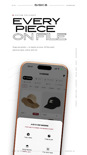 BISK8 — AI Wardrobe & Looks Screenshot 1