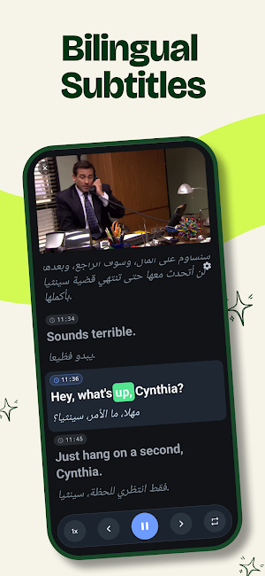 Language Reactor LinguaCap Screenshot 1