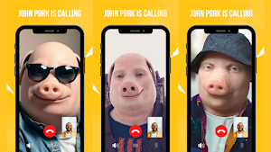 John Pork is Calling - Prank Screenshot 0