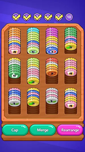 Cap Chaos Merge Screenshot 2